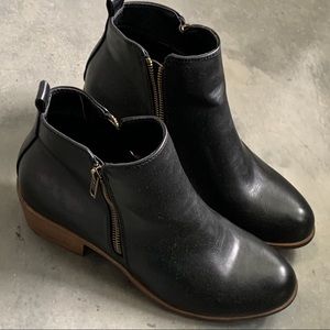 Black womens booties